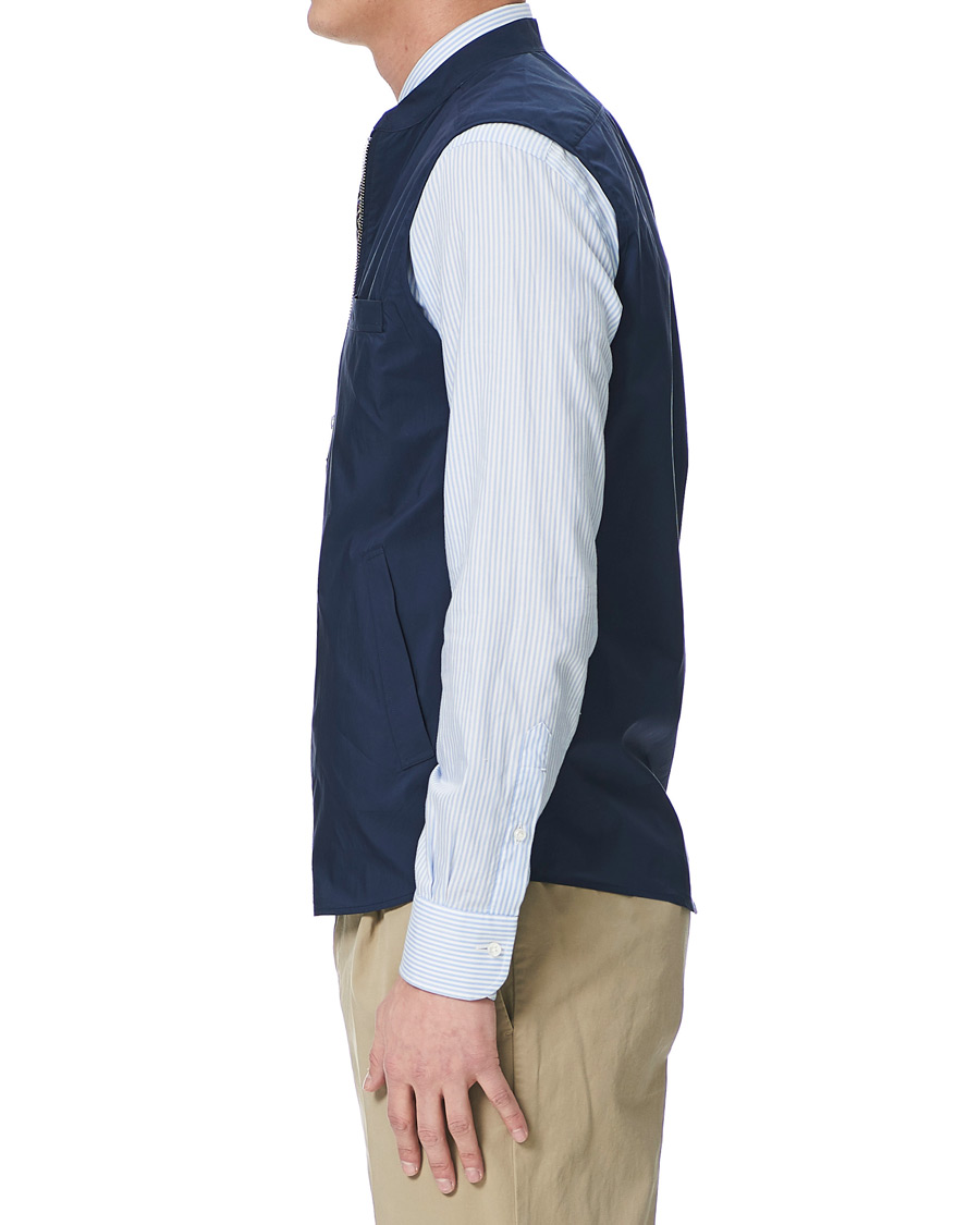 Herre | Jakker | Eton | Wind Vest Navy