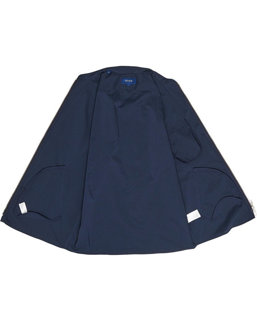 Herre | Jakker | Eton | Wind Vest Navy