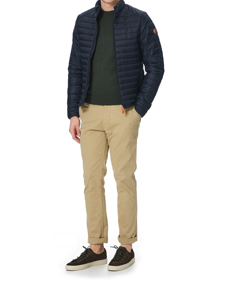 Herre | Jakker | Save The Duck | Alexander Lightweight Padded Jacket Blue Black