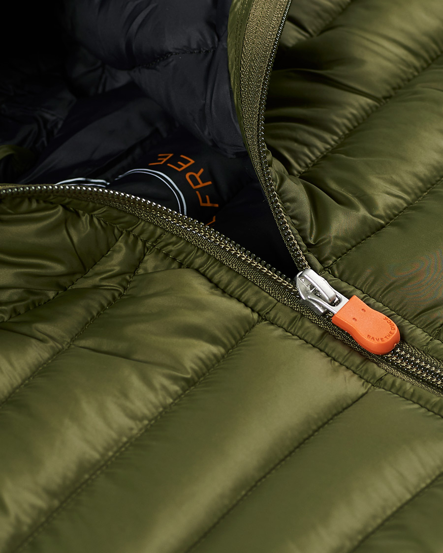 Herre | Jakker | Save The Duck | Donald Lightweight Padded Hooded Jacket Dusty Olive