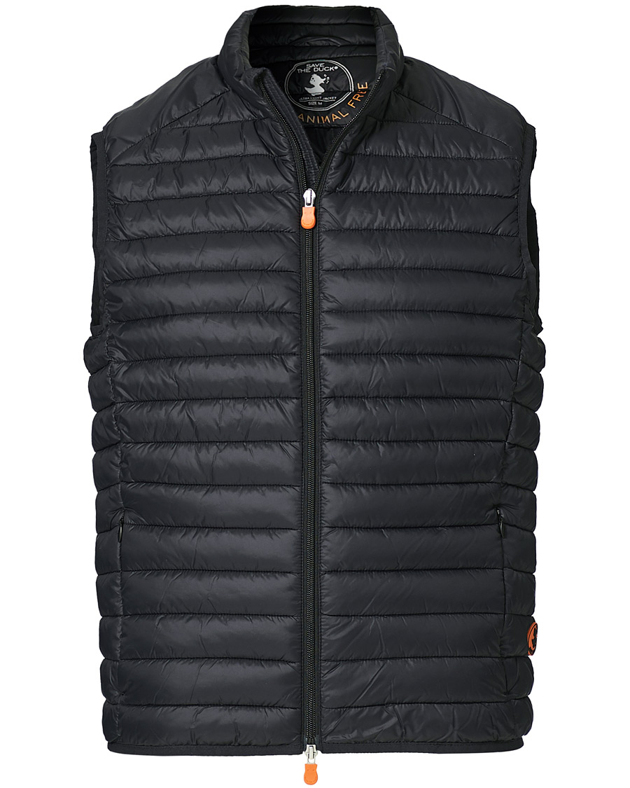 Herre | Jakker | Save The Duck | Adam Lightweight Padded Vest Black