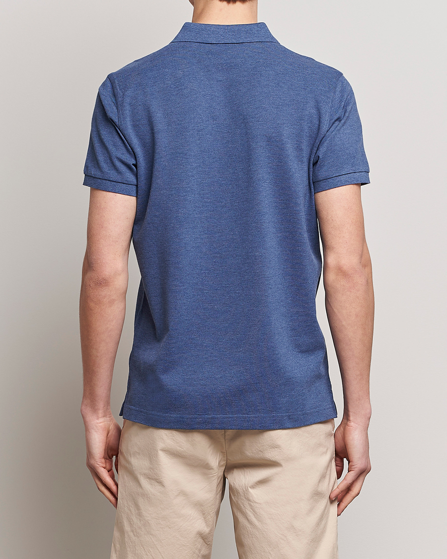 Herre | Polotrøjer | GANT | The Original Polo Marine Melange