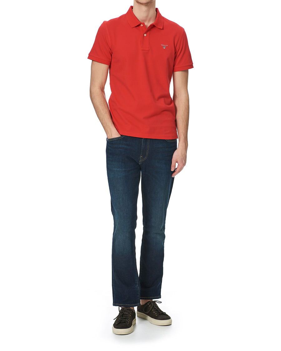 Herre | Polotrøjer | GANT | The Original Polo Bright Red