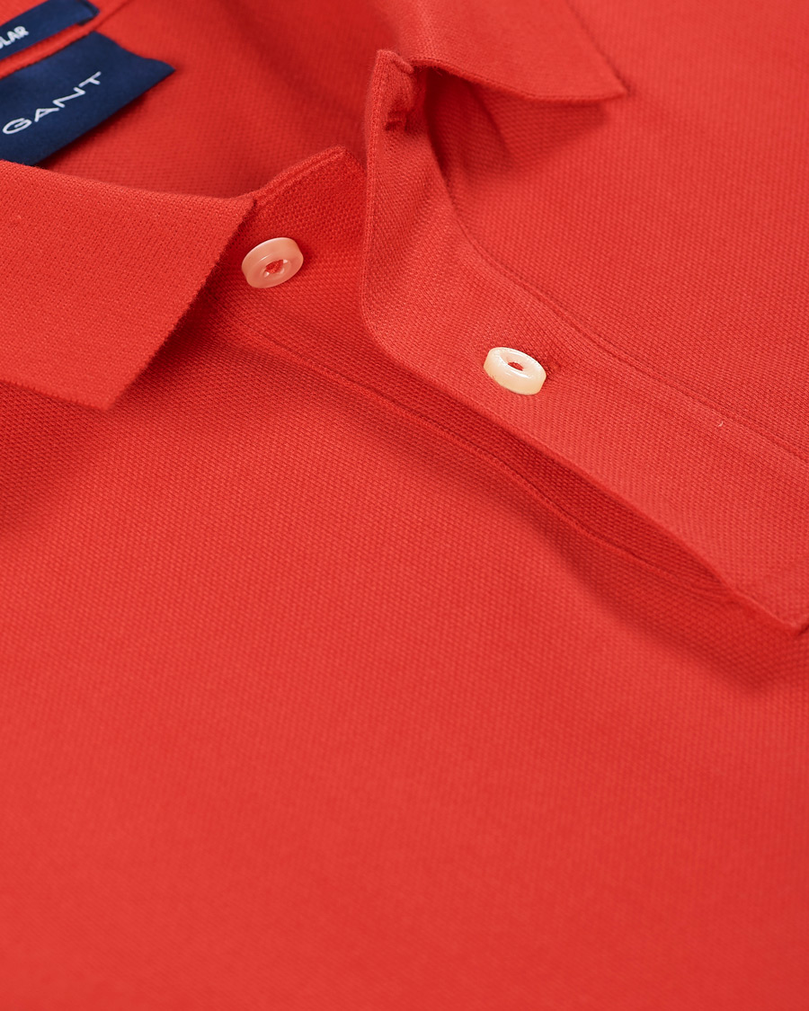 Herre | Polotrøjer | GANT | The Original Polo Bright Red