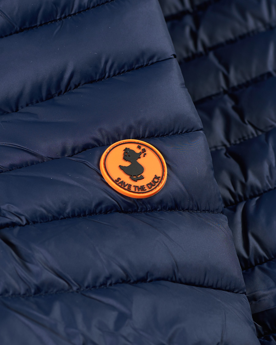 Herre | Jakker | Save The Duck | Donald Lightweight Padded Hooded Jacket Navy