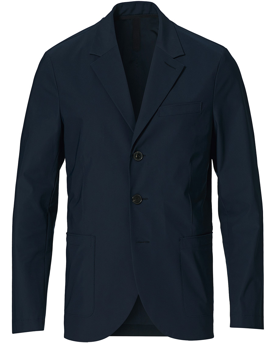 Herre | Blazere & jakker | Harris Wharf London | Light Technic Travel Blazer Dark Blue