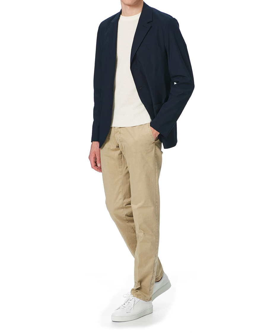 Herre | Blazere & jakker | Harris Wharf London | Light Technic Travel Blazer Dark Blue