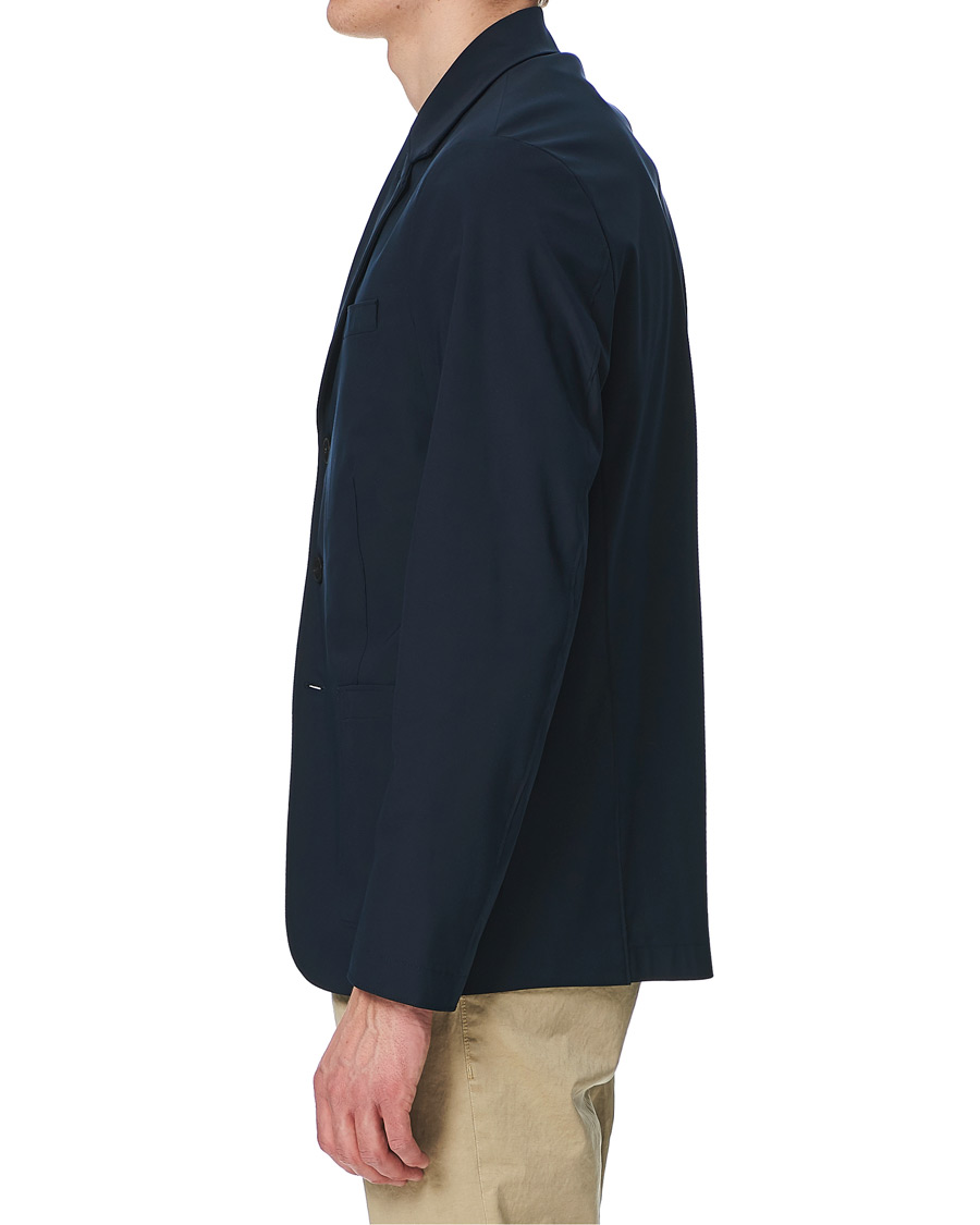Herre | Blazere & jakker | Harris Wharf London | Light Technic Travel Blazer Dark Blue