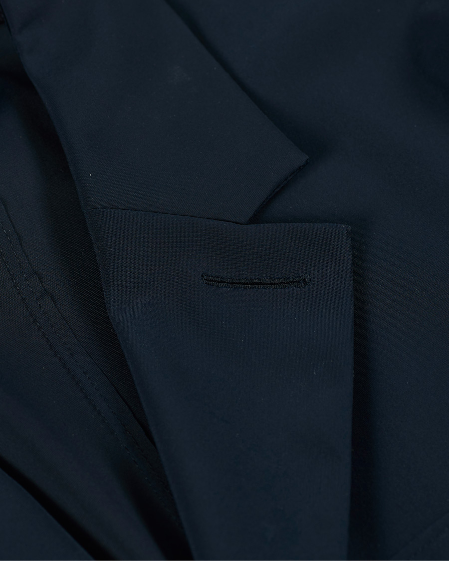Herre | Blazere & jakker | Harris Wharf London | Light Technic Travel Blazer Dark Blue
