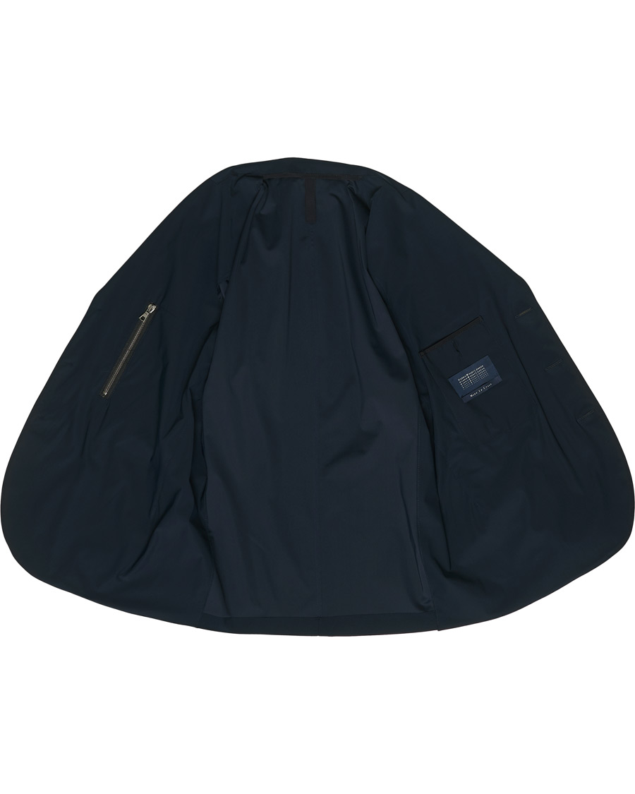 Herre | Blazere & jakker | Harris Wharf London | Light Technic Travel Blazer Dark Blue