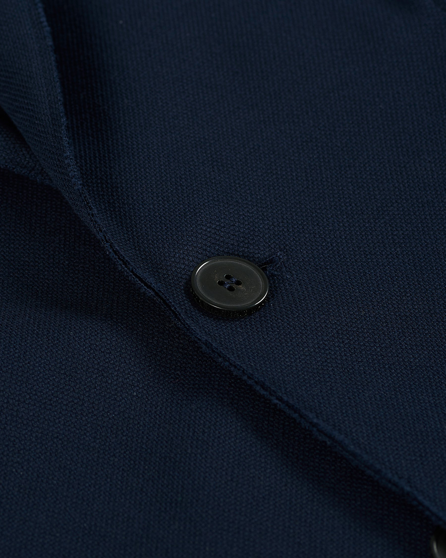 Herre | Blazere & jakker | Harris Wharf London | Stretch Piquet Blazer Navy