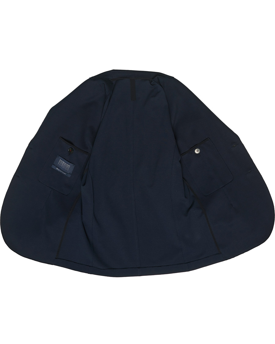 Herre | Blazere & jakker | Harris Wharf London | Stretch Piquet Blazer Navy