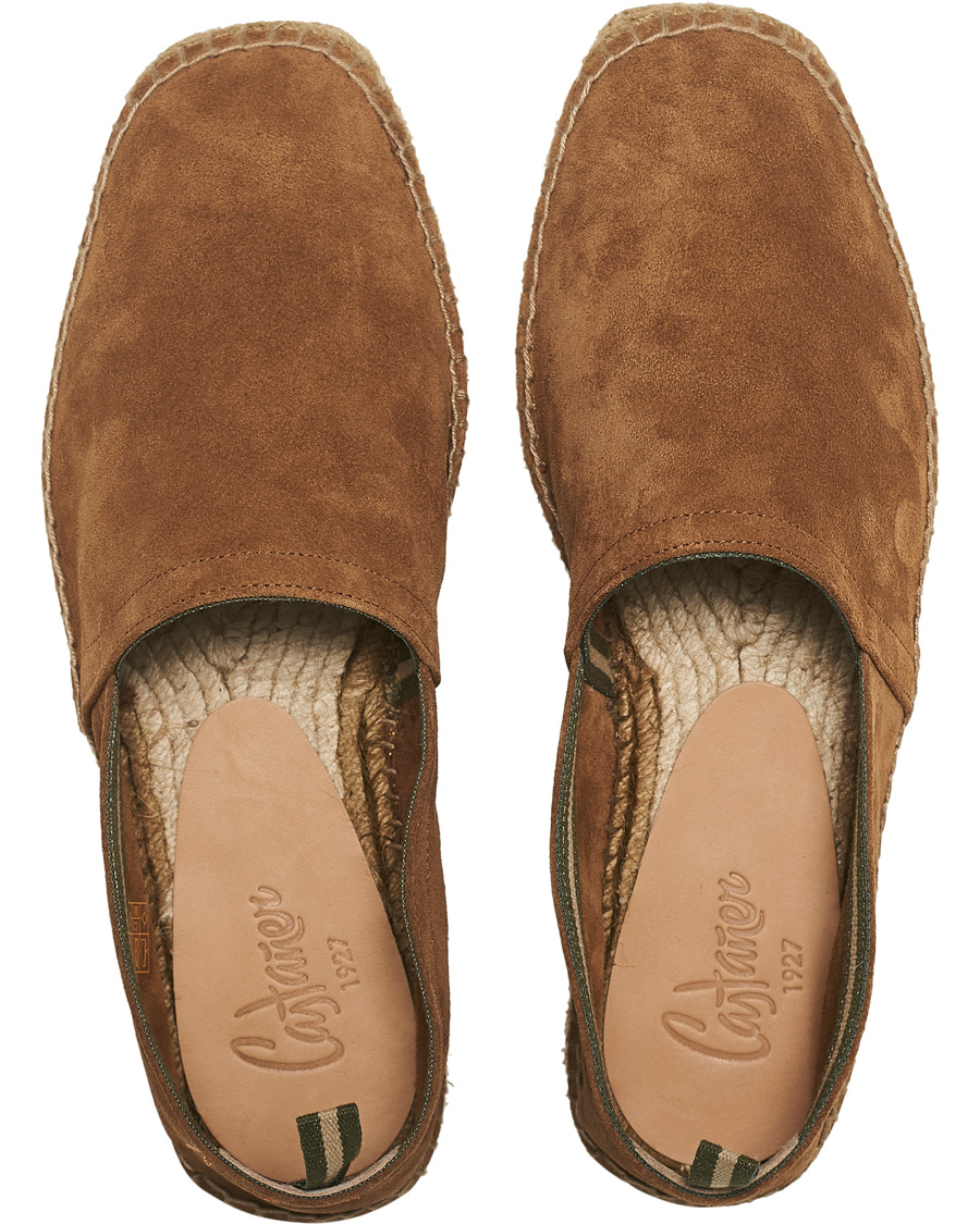 Herre | Castañer Pablo Casual Suede Espadrilles Cuero | Castañer | Pablo Casual Suede Espadrilles Cuero
