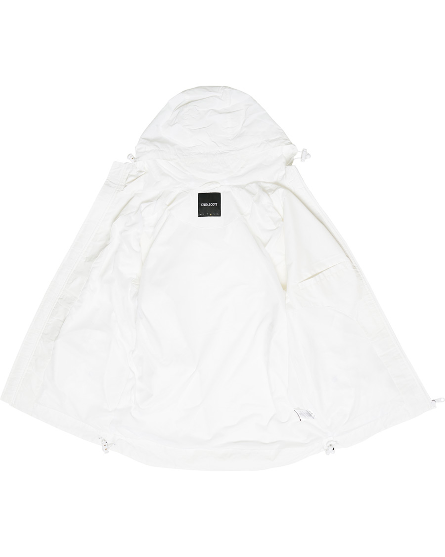 Herre | Jakker | Lyle & Scott | Zip Through Hooded Jacket White