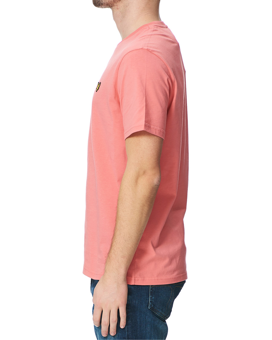 Herre | T-Shirts | Lyle & Scott | Crew Neck Tee Punch Pink