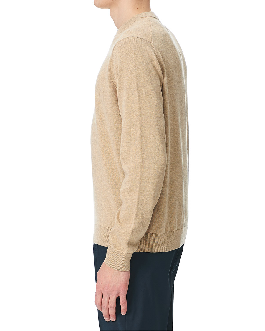 Herre | Trøjer | Samsøe Samsøe | Samsøe & Samsøe Thijs Cotton/Cashmere Crew Neck Humus