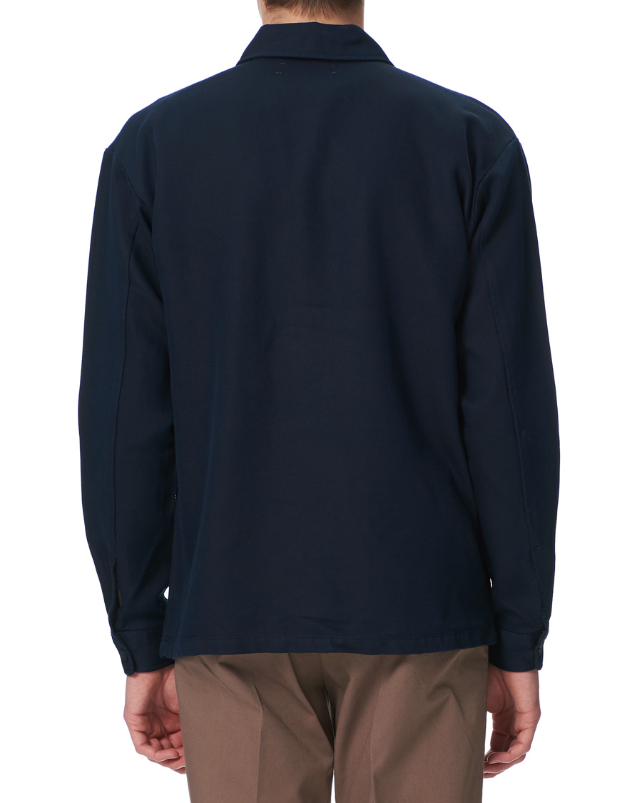 Herre | Skjorter | Samsøe Samsøe | Samsøe & Samsøe Vega Cotton/Lyocel Shirt Jacket Sky Captain