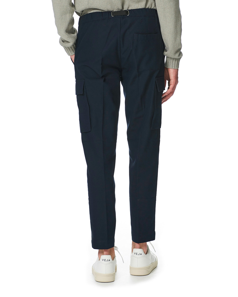 Herre | Bukser | Samsøe Samsøe | Samsøe & Samsøe Agnar Cotton/Wool Cargo Pants Sky Captain