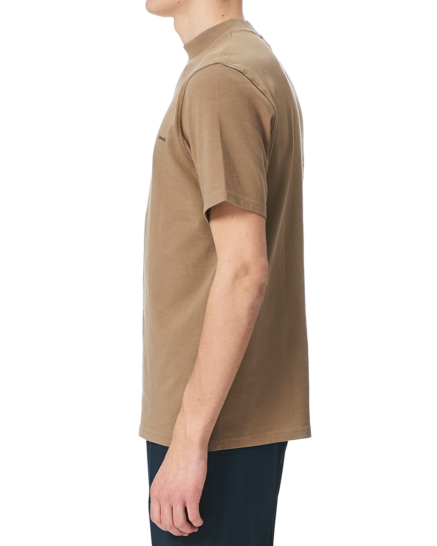 Herre | T-Shirts | Samsøe Samsøe | Samsøe & Samsøe Norsbro Short Sleeve Logo Tee Caribou