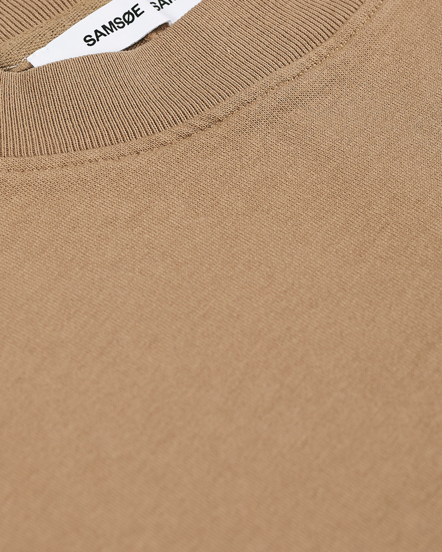 Herre | T-Shirts | Samsøe Samsøe | Samsøe & Samsøe Norsbro Short Sleeve Logo Tee Caribou