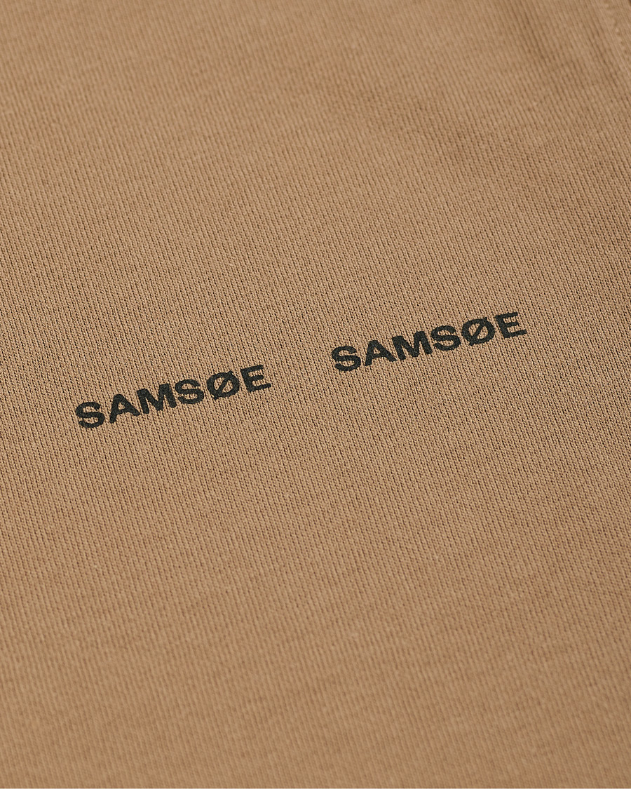 Herre | T-Shirts | Samsøe Samsøe | Samsøe & Samsøe Norsbro Short Sleeve Logo Tee Caribou