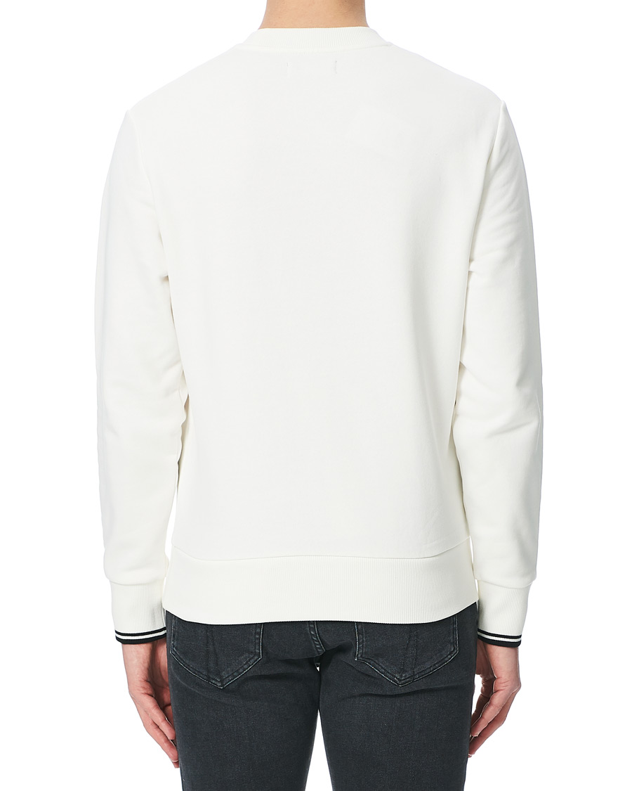 Herre | Trøjer | Fred Perry | Crew Neck Sweatshirt Snow White