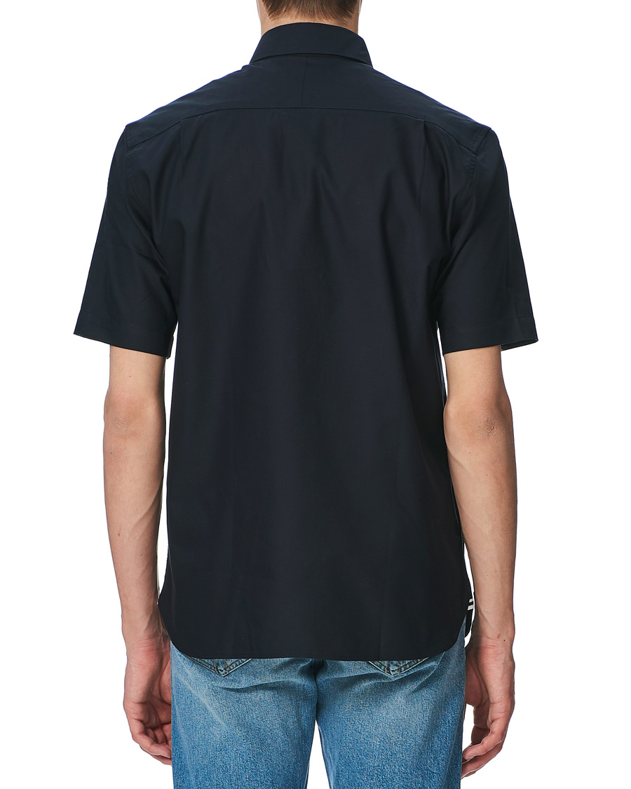 Herre | Skjorter | Fred Perry | Short Sleeve Oxford Shirt Navy