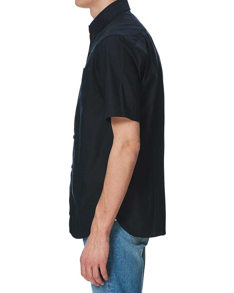 Herre | Skjorter | Fred Perry | Short Sleeve Oxford Shirt Navy