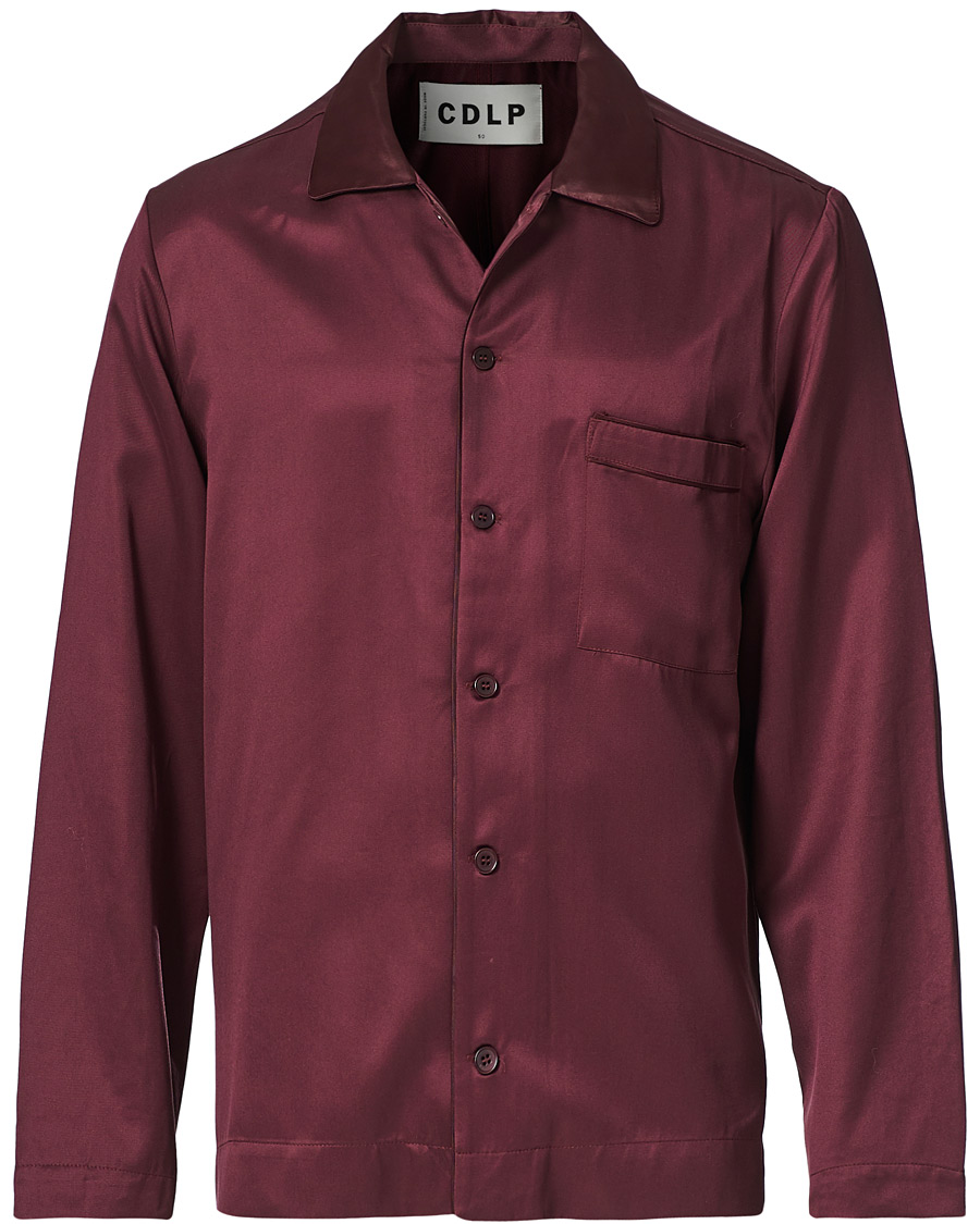 Herre | Pyjamas & Morgenkåber | CDLP | Home Suit Long Sleeve Top Burgundy