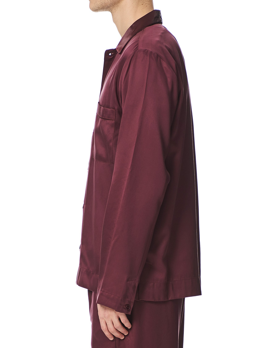 Herre | Pyjamas & Morgenkåber | CDLP | Home Suit Long Sleeve Top Burgundy