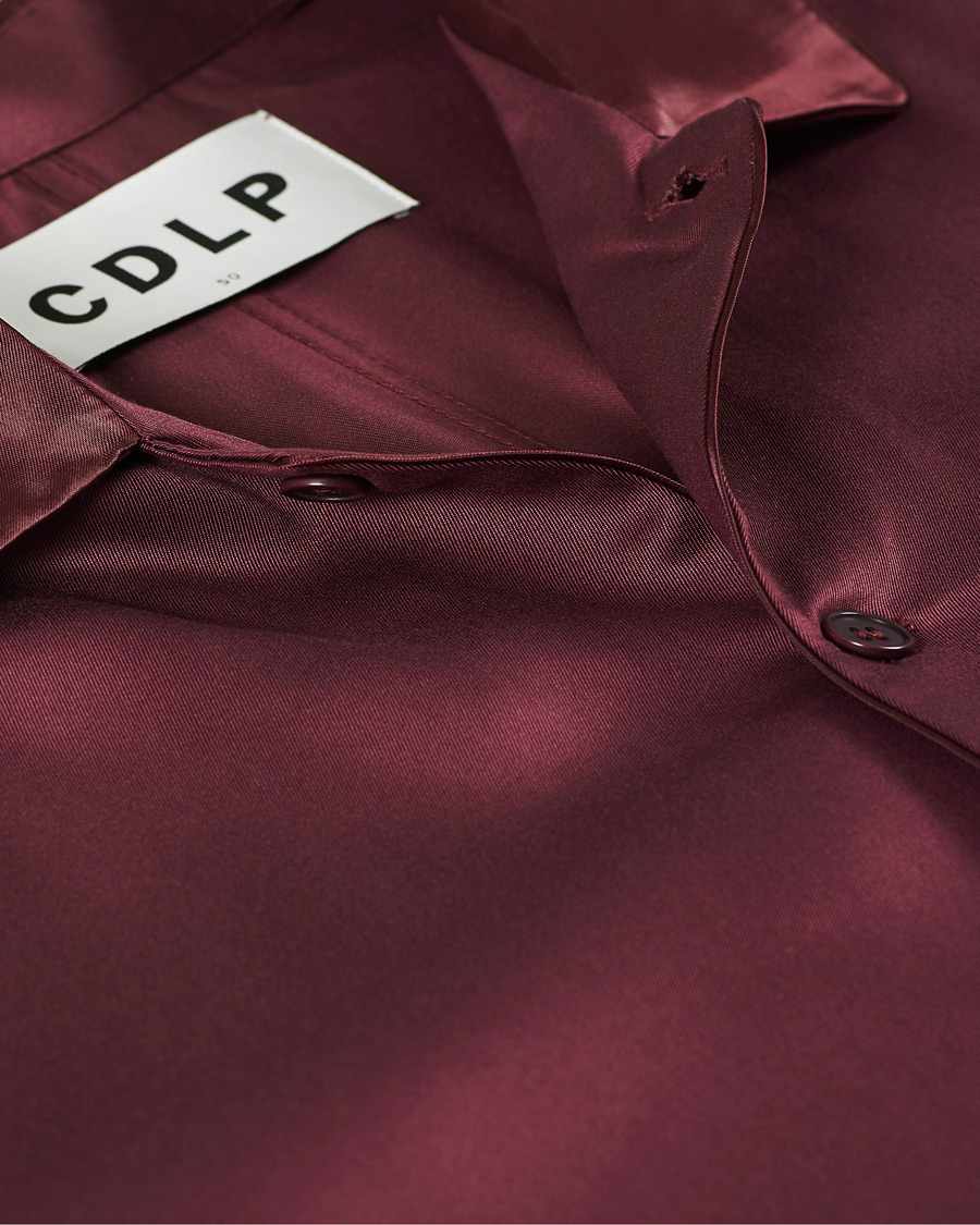 Herre | Pyjamas & Morgenkåber | CDLP | Home Suit Long Sleeve Top Burgundy