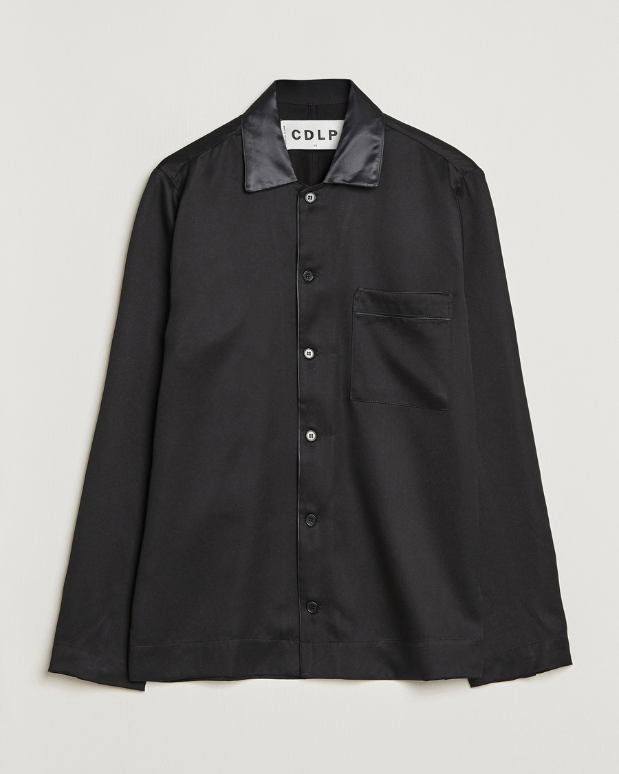 Herre | Pyjamas & Morgenkåber | CDLP | Home Suit Long Sleeve Top Black