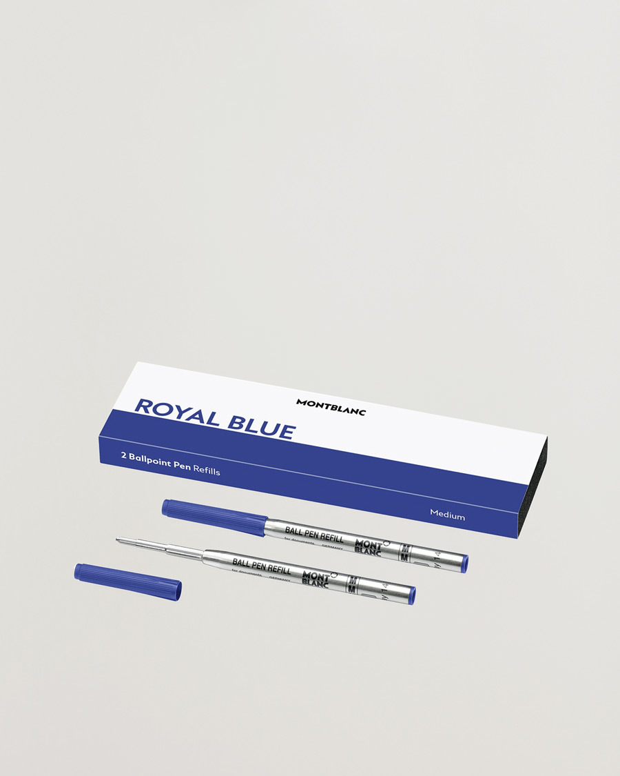 Herre | Montblanc 2 Ballpoint Pen Refill Royal Blue | Montblanc | 2 Ballpoint Pen Refill Royal Blue