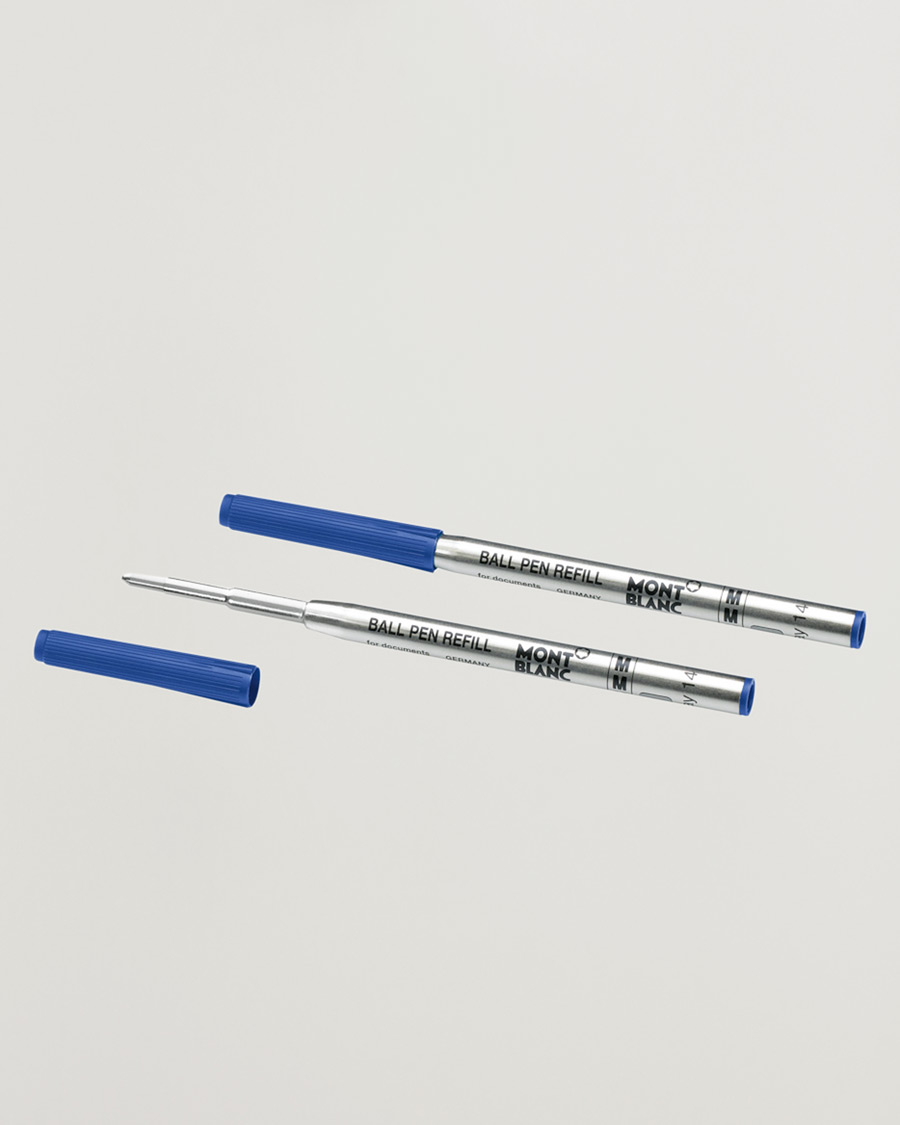 Herre | Penner | Montblanc | 2 Ballpoint Pen Refill Royal Blue