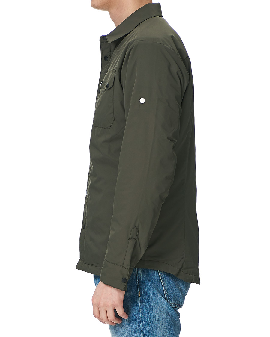 Herre | Scandinavian Edition Move Light Padded Shirt Jacket Dark Olive | Scandinavian Edition | Move Light Padded Shirt Jacket Dark Olive