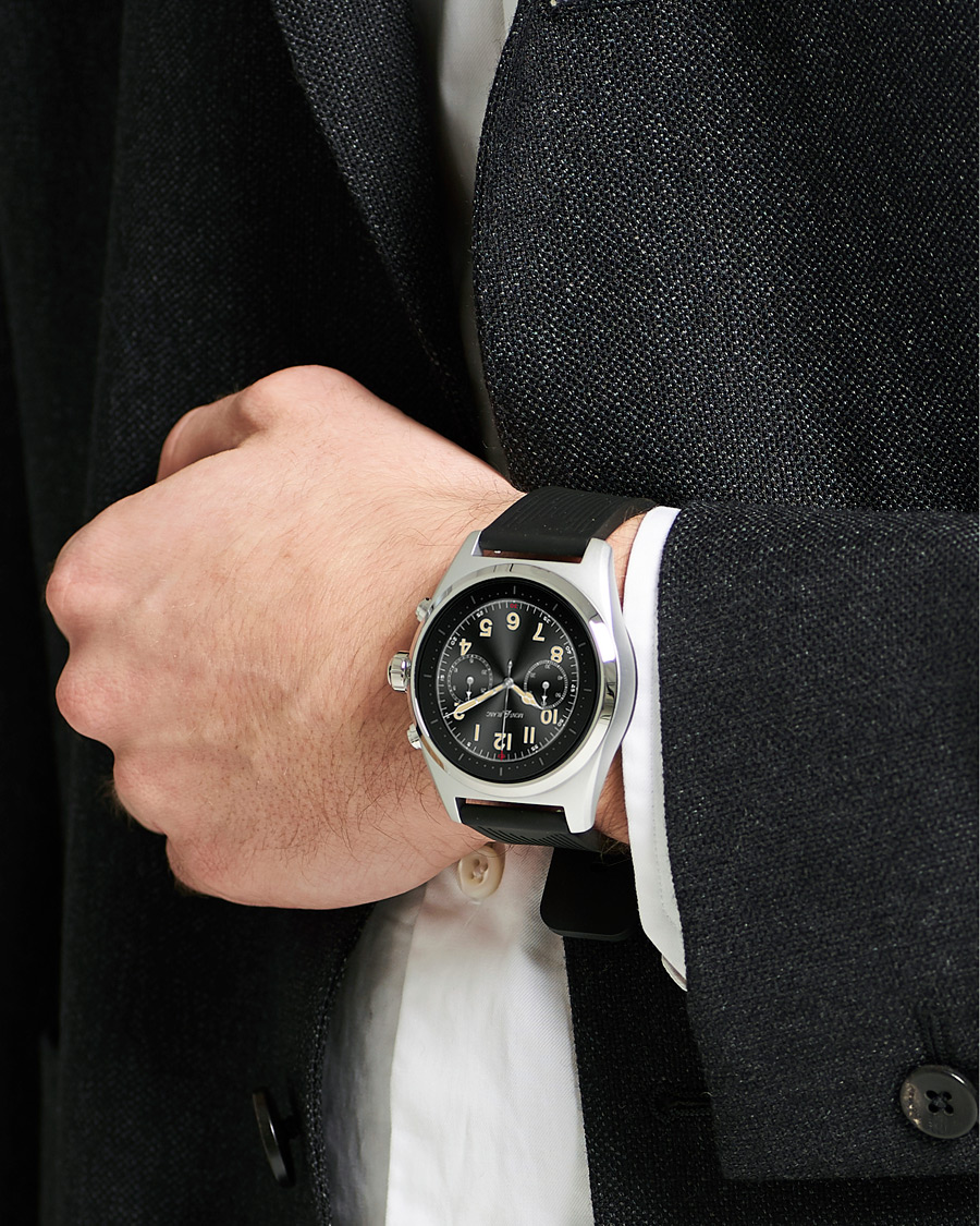 Herre | Gummirem  | Montblanc | Summit Lite Smartwatch Grey/Black Rubber Strap