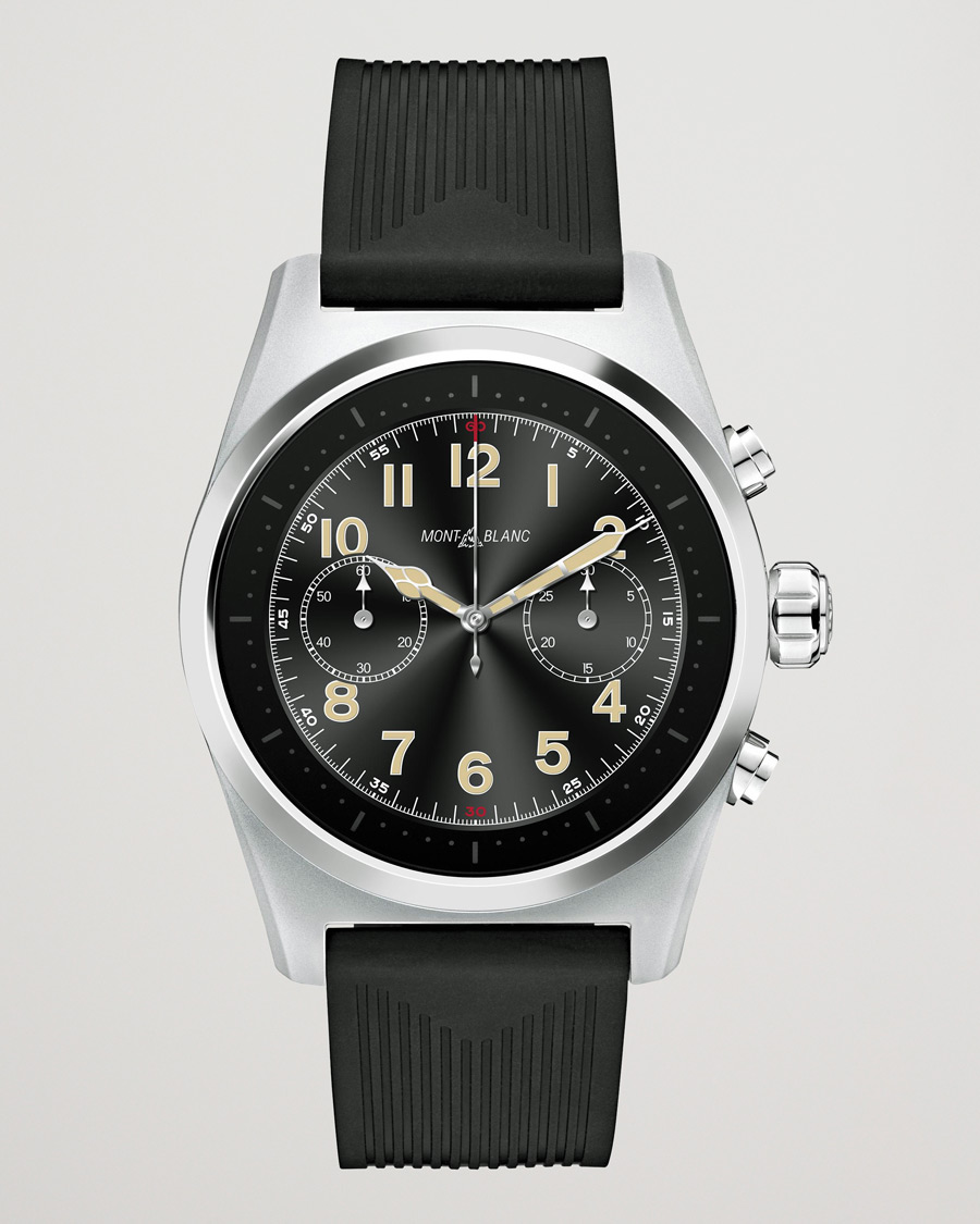 Herre | | Montblanc | Summit Lite Smartwatch Grey/Black Rubber Strap