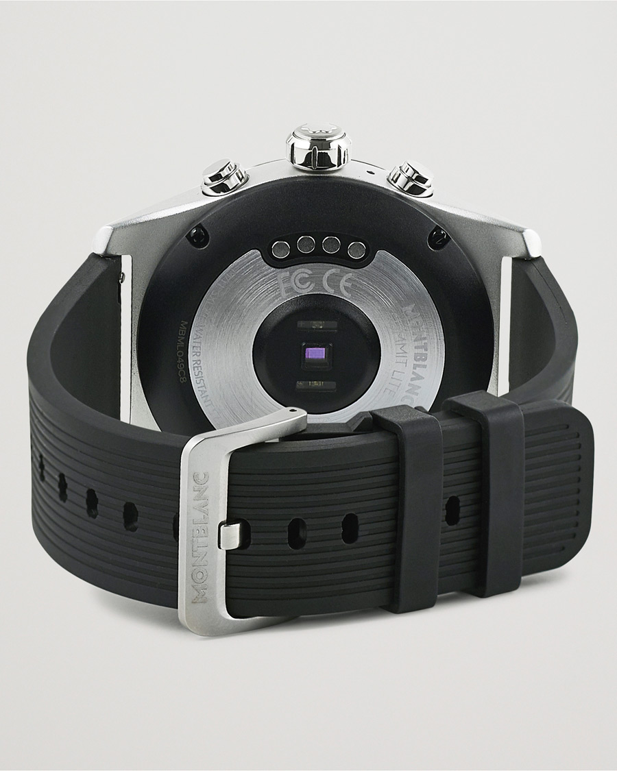 Herre | | Montblanc | Summit Lite Smartwatch Grey/Black Rubber Strap
