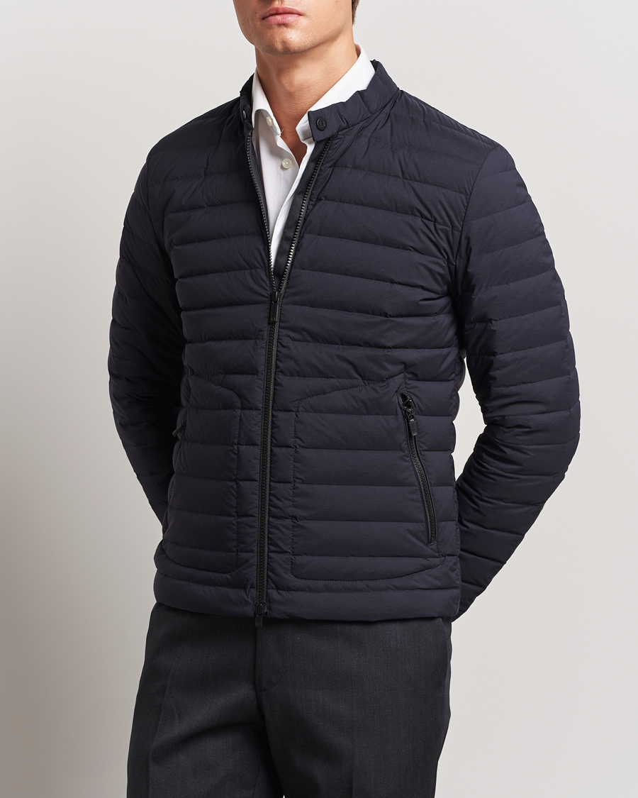 Herre | Letvægtsdunjakker | UBR | Super Sonic Jacket Navy