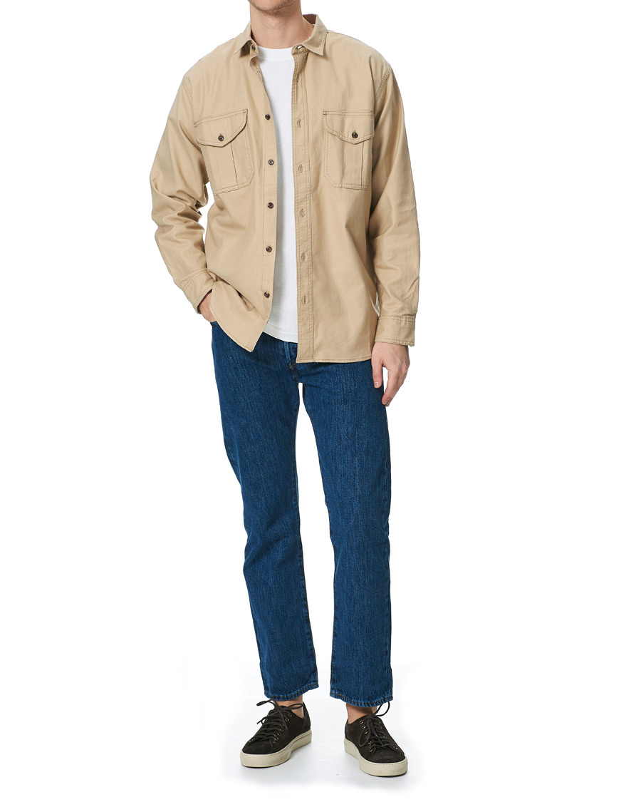 Herre | Skjorter | Filson | Lightweight Alaskan Guide Shirt Light Khaki