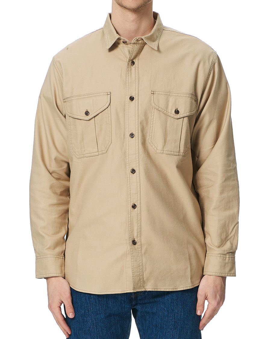 Herre | Skjorter | Filson | Lightweight Alaskan Guide Shirt Light Khaki