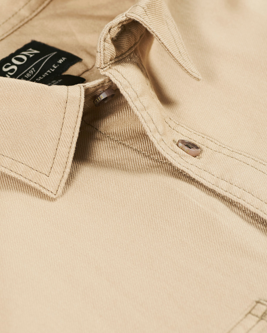 Herre | Skjorter | Filson | Lightweight Alaskan Guide Shirt Light Khaki