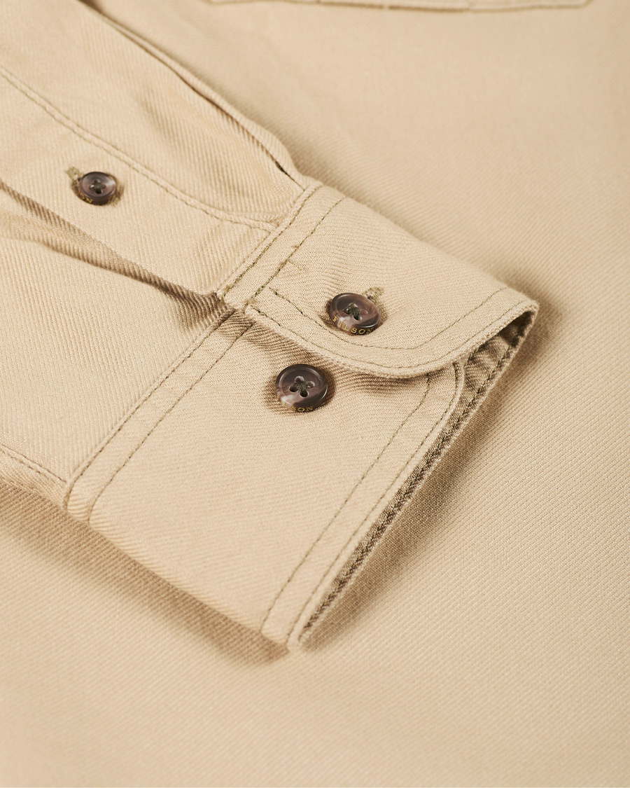 Herre | Skjorter | Filson | Lightweight Alaskan Guide Shirt Light Khaki
