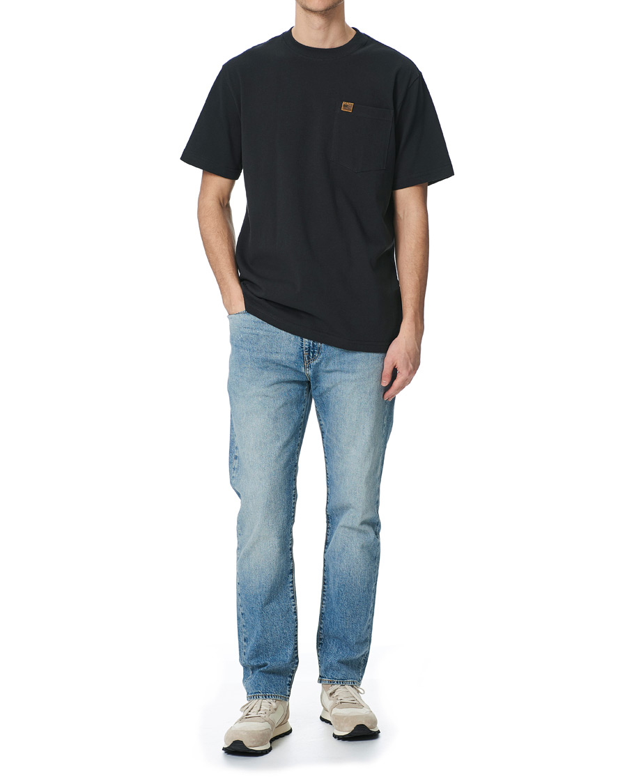 Herre | T-Shirts | Filson | Pioneer Solid One Pocket Tee Black