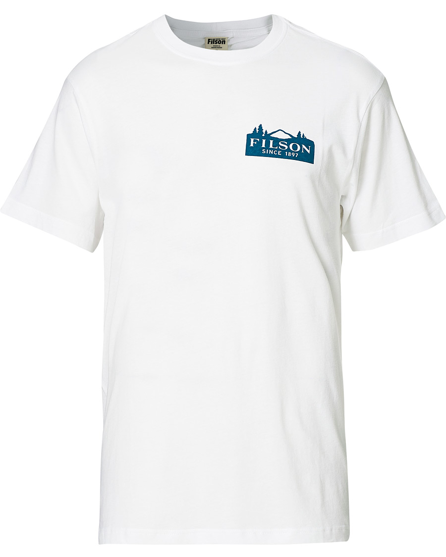 Herre | T-Shirts | Filson | Ranger Graphic Tee Bright White