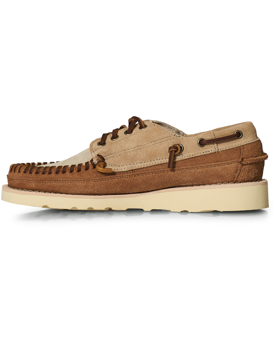 Herre | Sebago Cayuga Suede Campside Shoe Camel/Cognac | Sebago | Cayuga Suede Campside Shoe Camel/Cognac