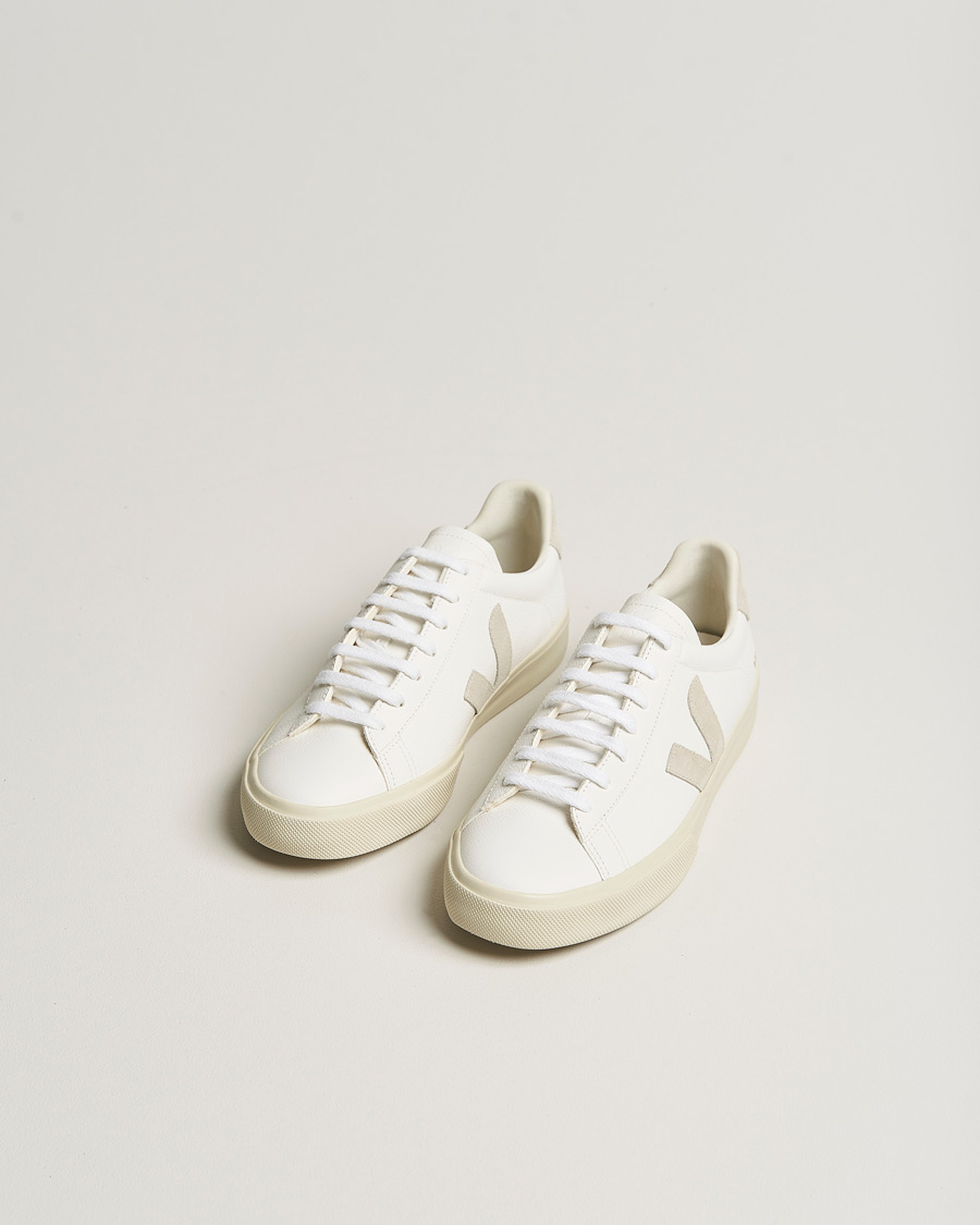 Herre | Sko | Veja | Campo Sneaker Extra White/Natural Suede