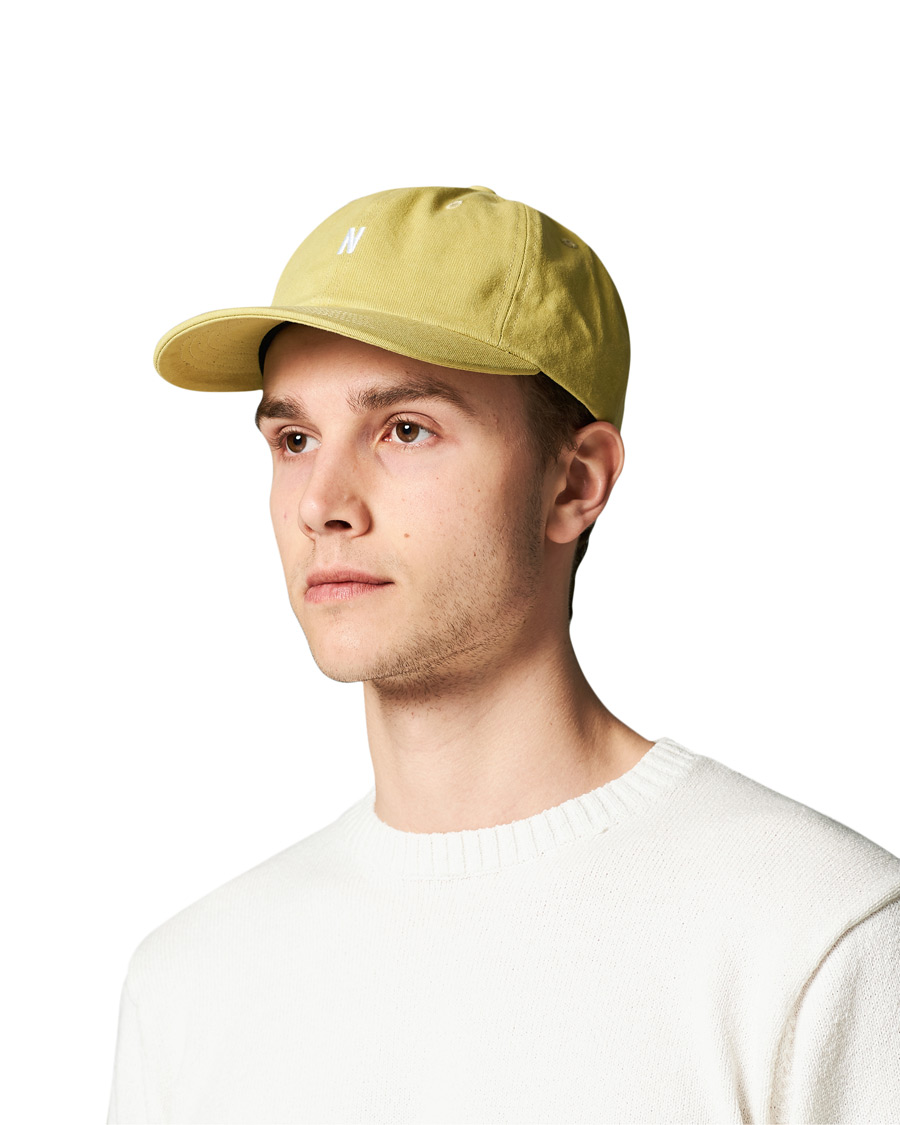 Herre | Norse Projects Twill Sports Cap Chartreus Green | Norse Projects | Twill Sports Cap Chartreus Green