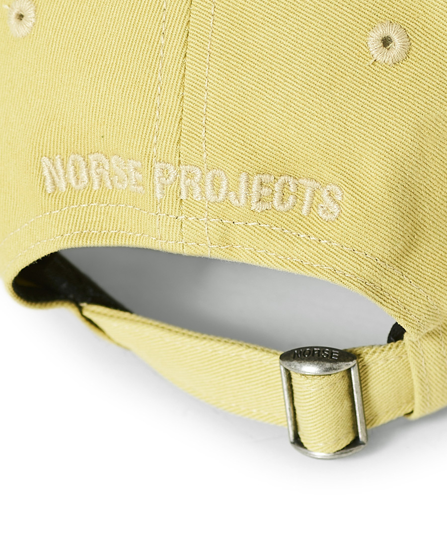 Herre | Norse Projects Twill Sports Cap Chartreus Green | Norse Projects | Twill Sports Cap Chartreus Green