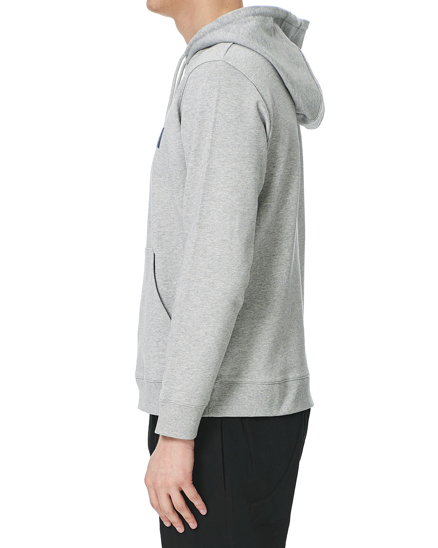 Herre | Trøjer | Norse Projects | Vagn Colab Logo Hood Light Grey Mel